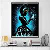 Disney Diamond Painting Cinderella Magical Silhouette Themed Decorative Painting Mosaic Handicraft Hobby DIY Gift Home Decoration Embroidery