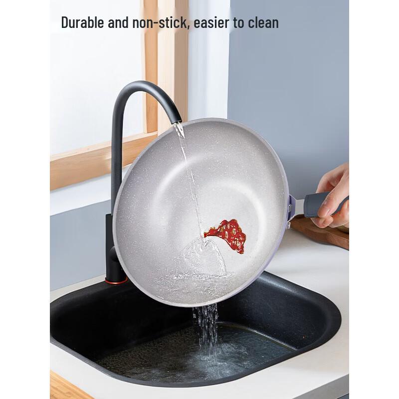 COOKER KING 30cm Maifan Stone Non-stick Wok