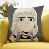 Jentry Chau   Various Sizes Square Pillow Case For Car Home Bedchamber Decor