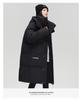 Winter Hooded Thick Casual Down Jacket for Men & Women - 90% White Duck Down, Mid-Length, Loose Fit