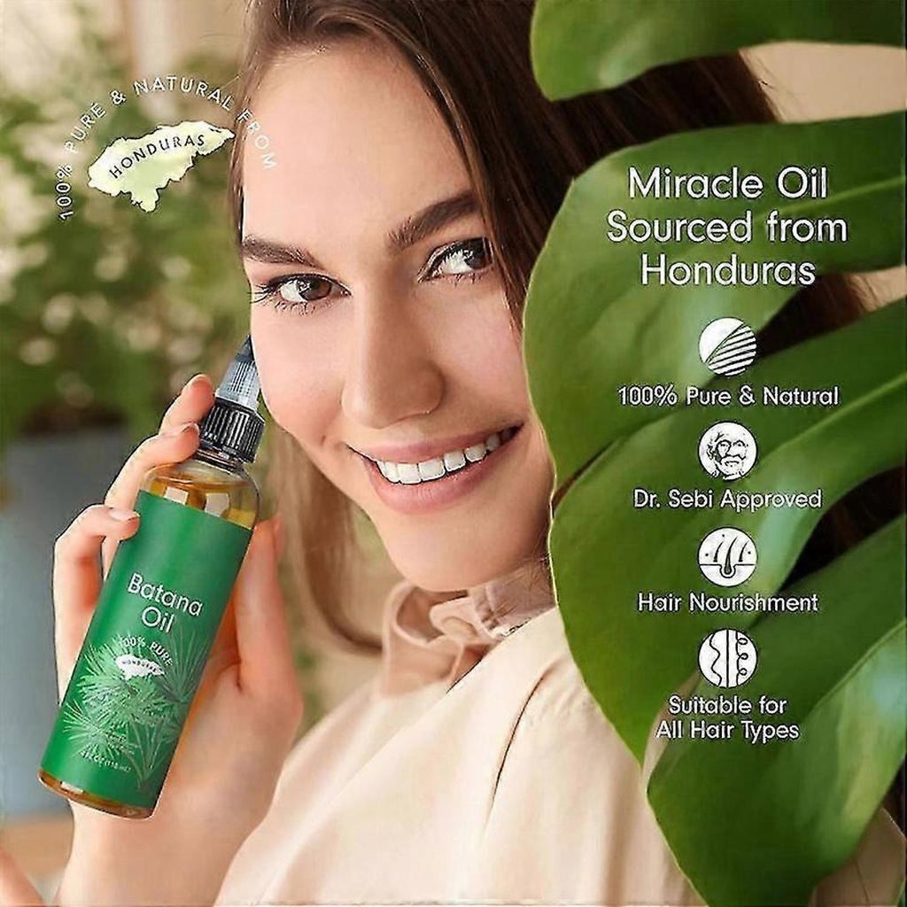 Batana Oil From Honduras Hair Fast Growth Oil Hair Anti Hair Break Hair Regrowth Treatment Nourish Strengthen Prevent Hair Loss