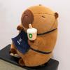 Apron Capybara Plush Doll Stuffed Capybara Fluffty Doll Capybara Plush Toy  Home Decor