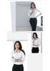 Versatile Korean Style Women's Chiffon Long-Sleeve Casual Loose Plus Size Shirt for Spring/Summer Fashion