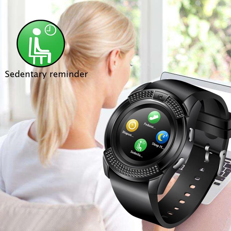 V8 SmartWatch Información Vibración Recordatorio Cámara Deporte Podómetro  Led Pantalla Bluetooth Smart Watch comprar a buen precio — entrega  gratuita, reseñas reales con fotos — Joom