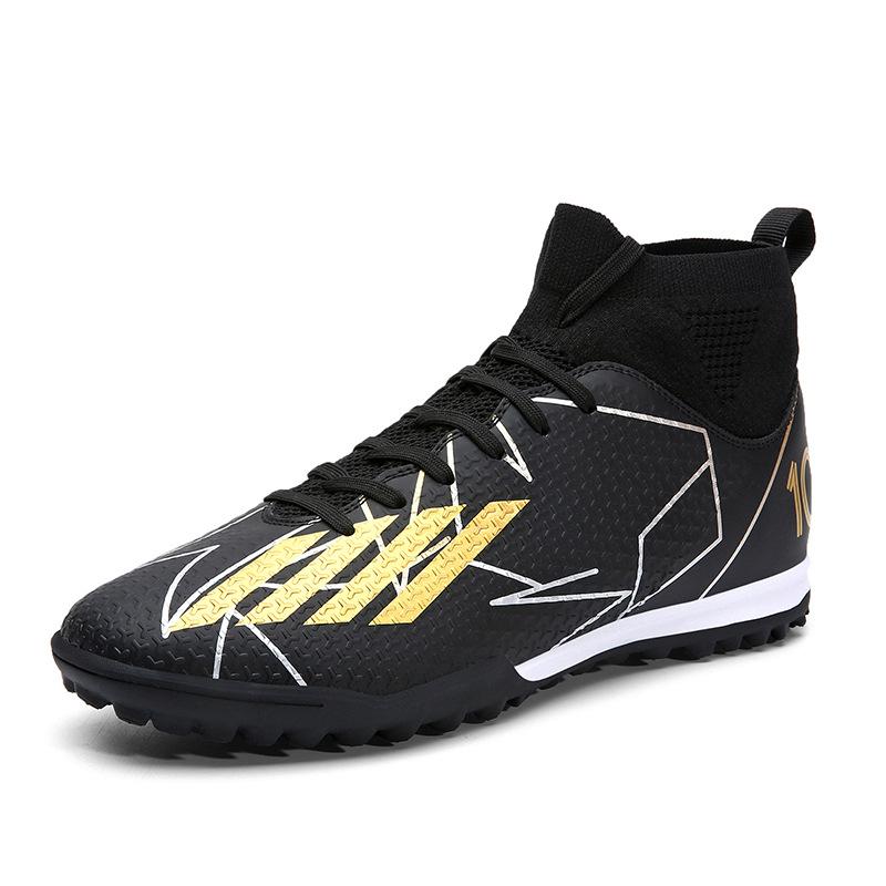 New football shoes men's and women's adult high-top long nails AG youth broken nails TF professional football game training shoes