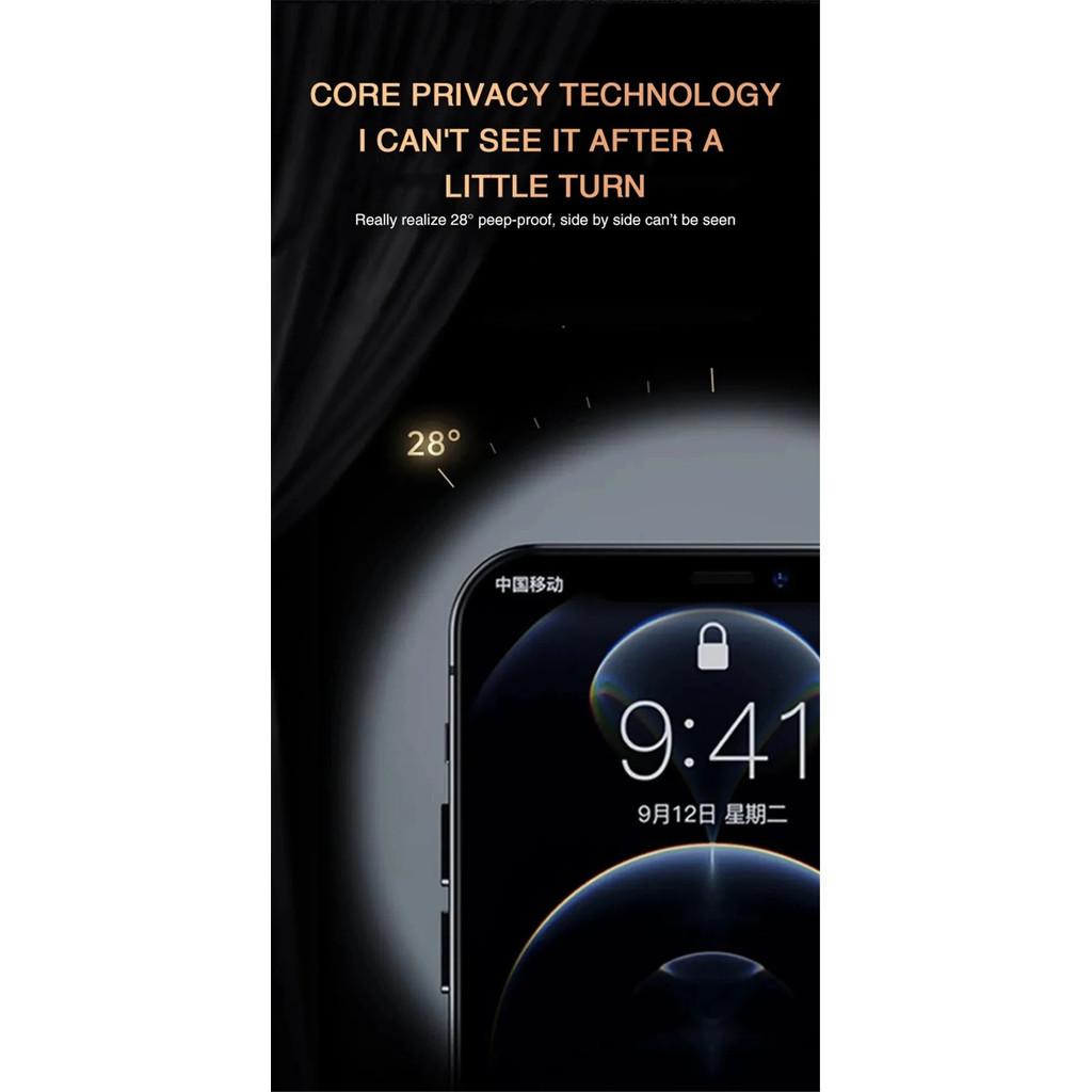 Privacy Screen Protector Tempered Glass For iPhone 17 Pro Max Air 16 15 14 Plus 13 12 11 Pro Max X XS MAX XR Privacy Screen Glass Film Anti-Spy Glass