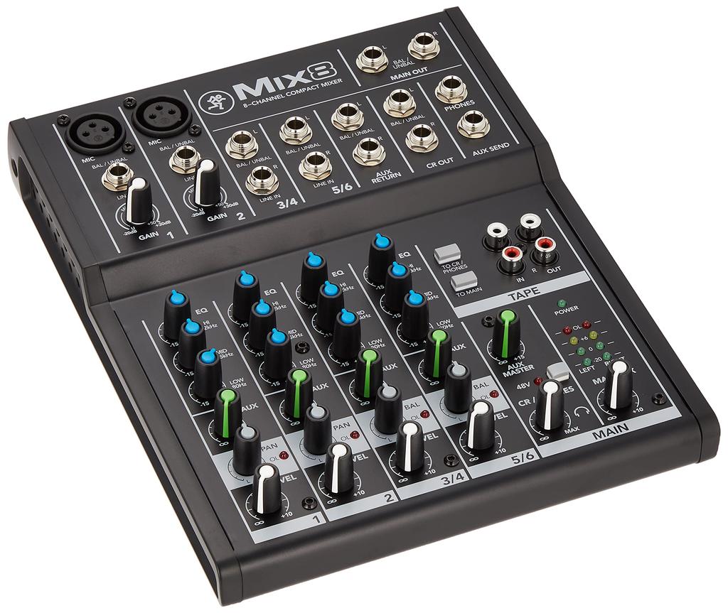 MACKIE Mackie Super Compact Analog Mixer MIX8
