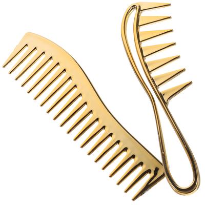 2pcs Wide Tooth Combs Combs Hair Hairstyle Tools for Curly Wet Hair