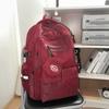 Schoolbag Lightweight Backpack Women's Travel 1011 New Male Junior High School Student College Student Large Capacity Travel Backpack Men's School Bag