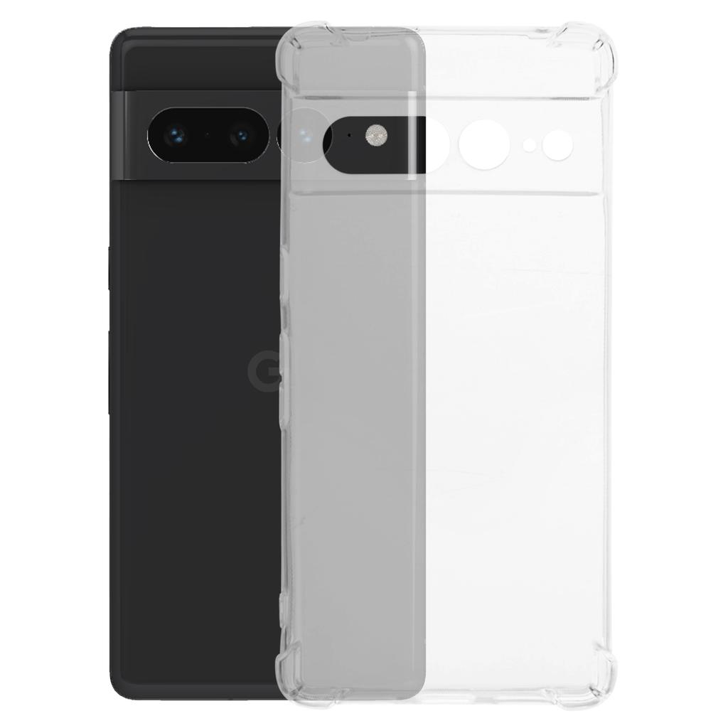 For Google Pixel 7 Pro 5G TPU Case Clear Phone Cover with Reinforced Four Corner