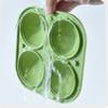 4 Holes Silicone Ice Cube Trays Large Size Ice Ball Maker Parties Ice Ball Mold  Home Drinks