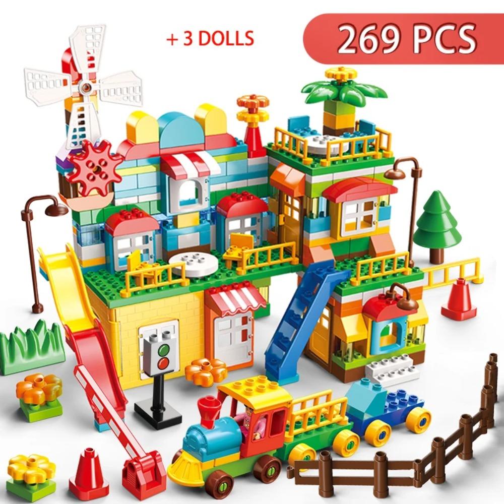 Big Size Assembly Blocks Marble Race