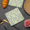 Elegant Hot Stamped Theme Napkin for High-End Hotels, Restaurants, and Birthday Party Decor