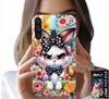 Etui Do Samsung Galaxy A21 - Królik Wielkanocny, Zając, Jajka + Szkło