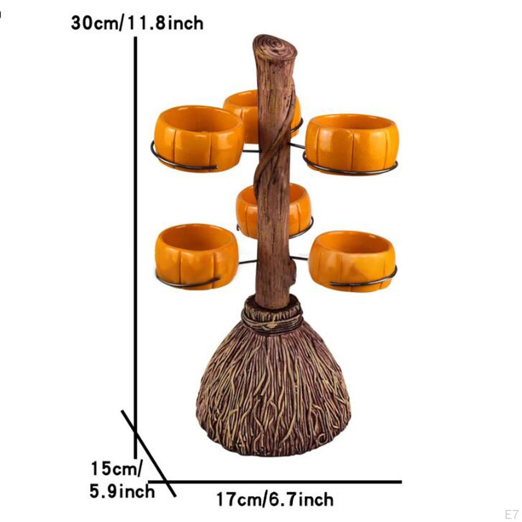 Festive Pumpkin Snack Holder for Halloween Celebrations
