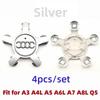 4 szt. Nakładka na środek koła samochodowego do Audi A3 A5 A6A4 A6L A7 A8 S3 S4 Q5 Q5L Q7 Q3 8R0601165 4L0601165D 4F0601165N