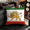 Retro Spqr Roman Empire Pillow Case Antidustmite Pillowcase Invisible zipper silky short plush Sofa cushion cover