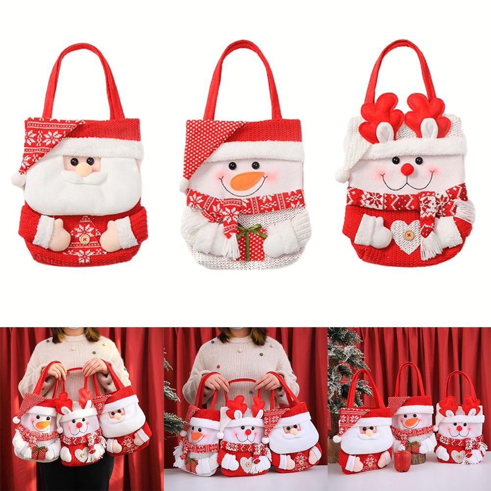 Festive Candy Bag for Christmas Gifts Eye Catching Design Perfect Size