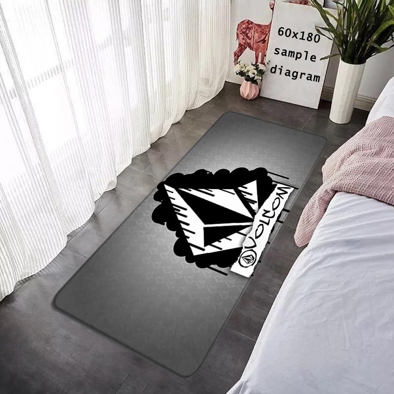 Floor Mat Non-slip Foot Rug for Entryway V-Volcom Hallway Carpet Kitchen Water Adsorbed Rugs Fluffy Bedside Mats Home Decoration