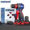 NANWEI 4-in-1 Electric Drill with Multiple Heads,brushless Motor 16 V, 45 Nm
