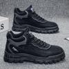 Autumn New Men's Martin Boots Platform Trendy Men's Shoes Sports and Leisure Shoes Household Shoes