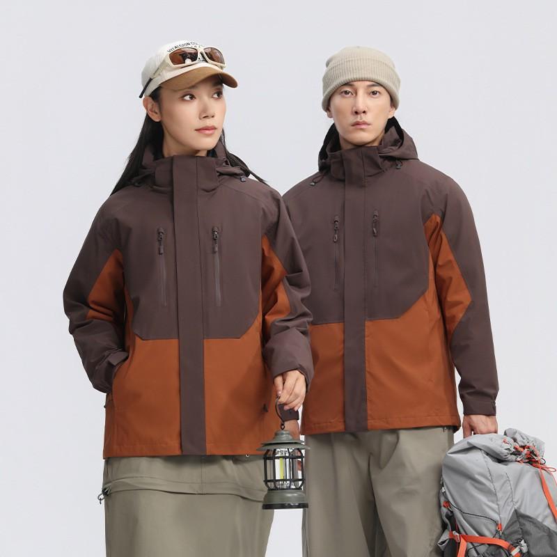 New Standard Detachable Fleece Liner 3-in-1 Jacket Men Women Outdoor Business Windproof Waterproof Coat