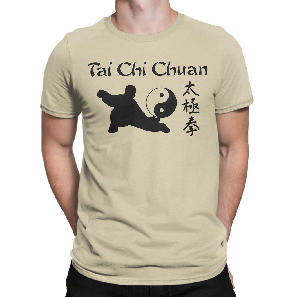 Tai Chi Chuan Tshirt Summer Cotton Tshirts For Unisex Harajuku Pattern Tee Shirt Shortsleeve Y2k Basic Clothing