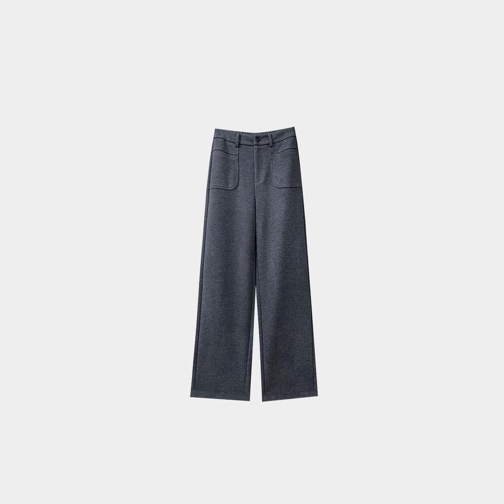 Zhengzhou Women's High Waist Slimming Wool Pants - Winter 2025 Collection