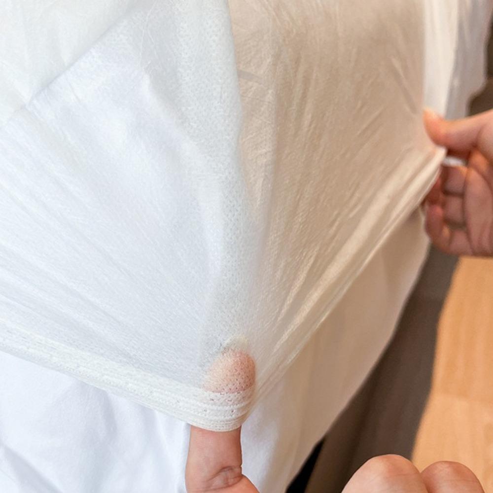 Non Slip Disposable Fitted Sheet with Elastic Bands Disposable Sheet Bed Cover  Hotel