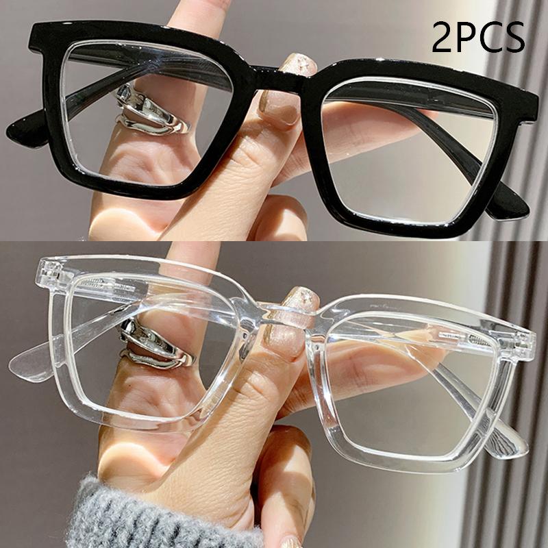 1/2/3PCS Anti-blue Light Reading Glasses Square Frame Women Small Frame Blue Light Blocking Glasses 2209