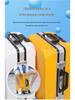 High-End 22” Travel Suitcase: Sit-On Design, 20” Carry-On for Men, Women, College Students, Business, and Large Capacity 26” Trolley Case