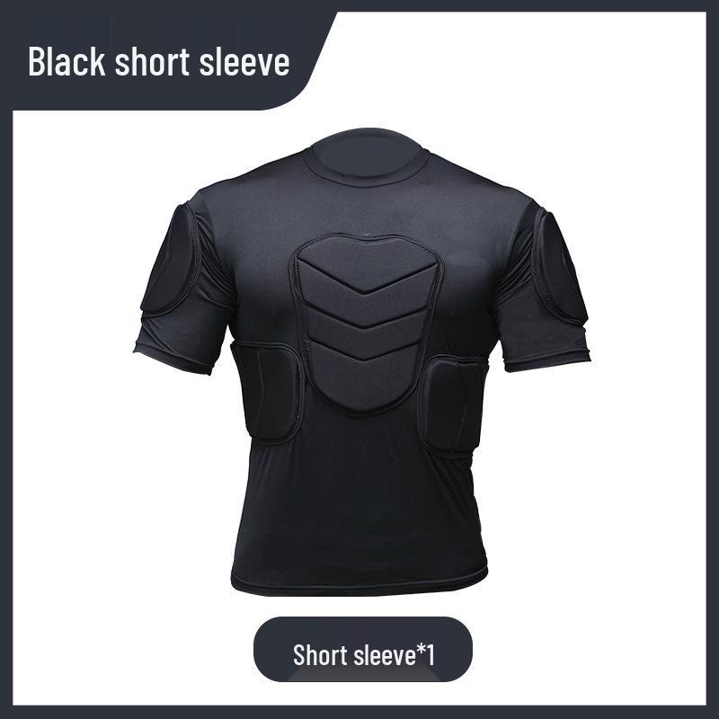 

Комплект вратарской джерси с длинным рукавом и мягкой защитой для футбольных и баскетбольных тренировок S [suitable for 75-100 lbs]