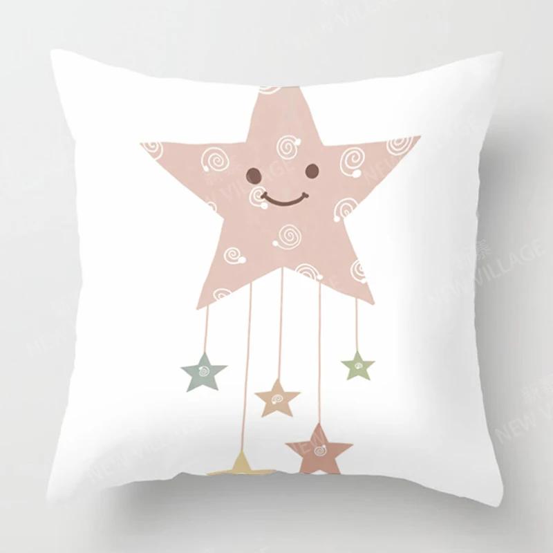 Nordic Fall  Style Home Decor Pillowcase Living Room Sofa Decor Chair Car Bedroom Decorative Pillowcase Soft Throw Cushion Cover