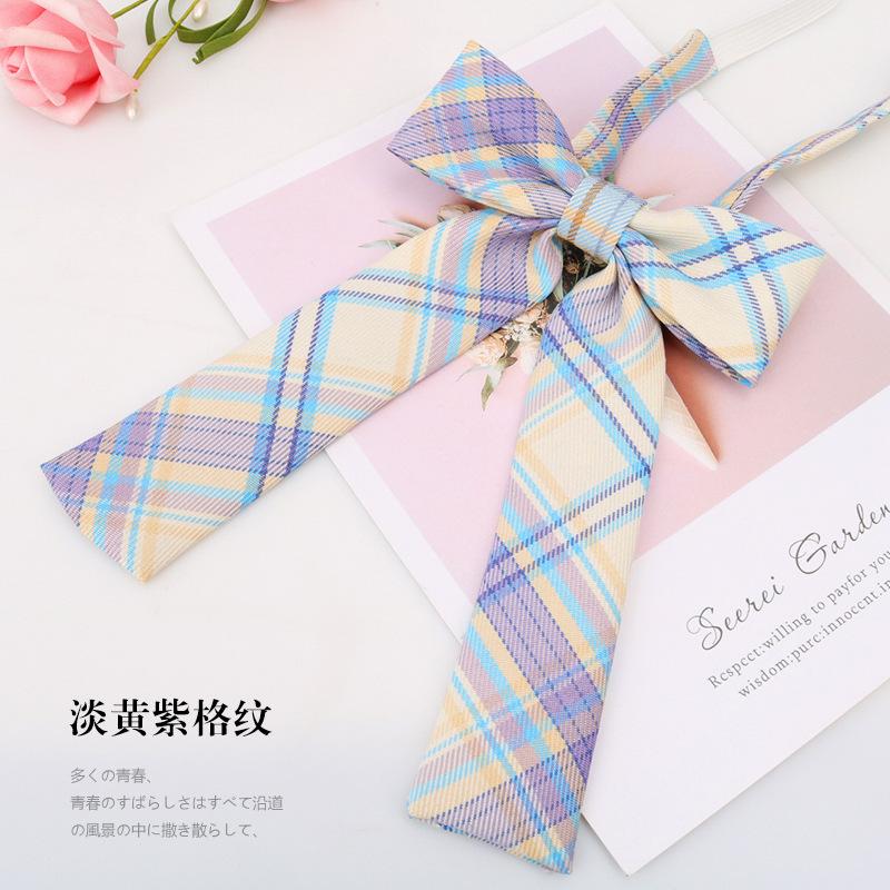 Japanese And Korean Version Of Female Collar Flower College Wind Ribbon Free Jk Bow Bow Graduation Photo Men'S Tie Sailor Suit Tide