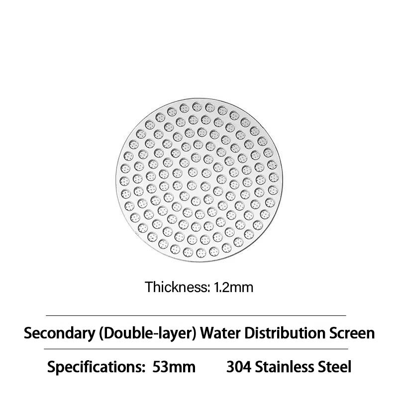 Reusable Coffee Puck Screen 51/53/58mm Stainless Steel Espresso Filter Barista Accessories KFGL02 for Portafilter