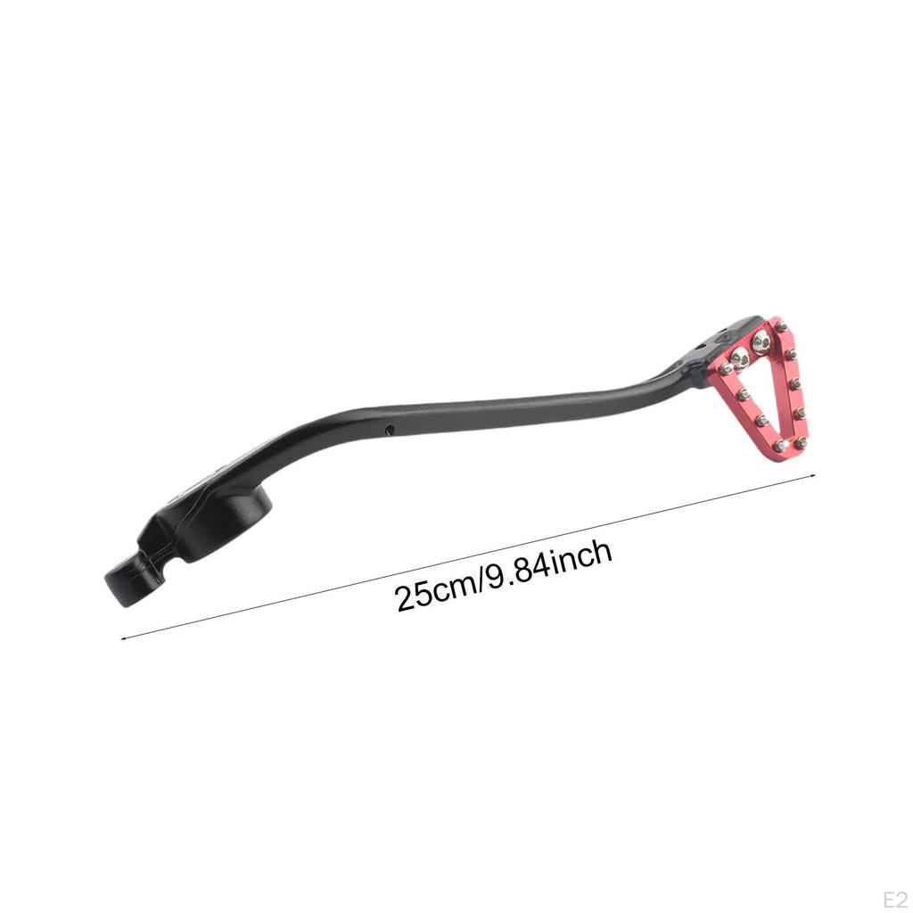 Motorcycle Rear Brake Pedal Foot Lever Accessories Spare Parts Premium Aluminum Alloy Replace for