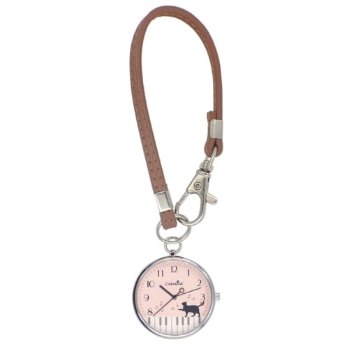 

IWAWP котовник Часы-подвеска Piano Cat Strap N04123A-0 PK Женские карманные часы