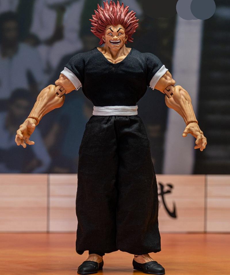 Hanma baki Hanma Yujirō Yuujiro Articulated Action Figure Model Collection Toys 18CM