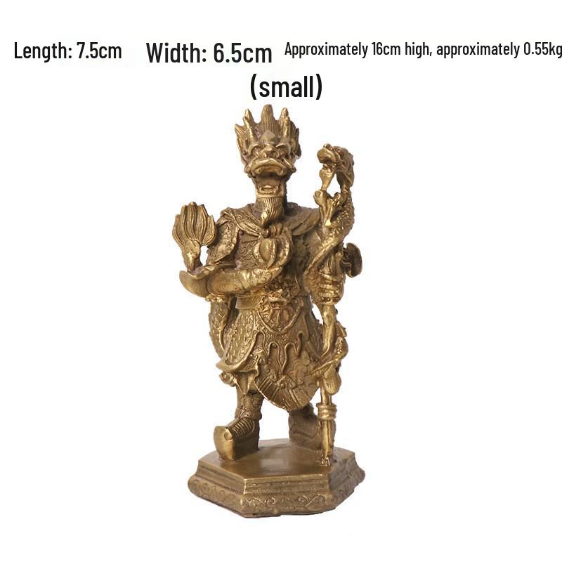 Bronze East Sea Dragon King Statue - Standing and Seated Variations