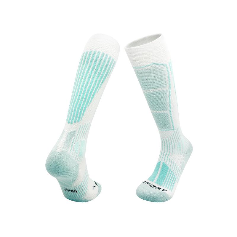 Merino Wool Ski Socks - Warm, Anti-Slip Snow Socks for Autumn and Winter Outdoor Sports