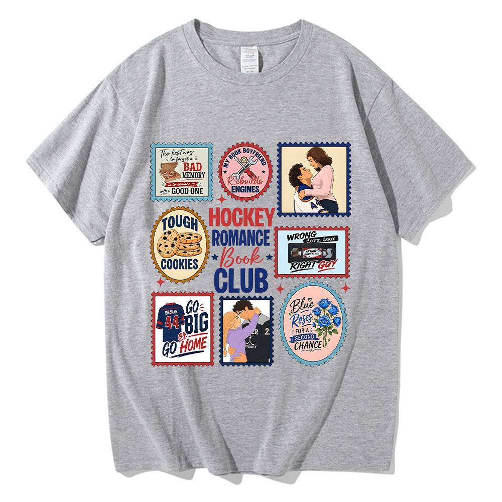 Off Campus Series Briar University Hockey T-shirts Cute Hockey Fan Gift Cotton Tee Summer Unisex Comfort T Shirts