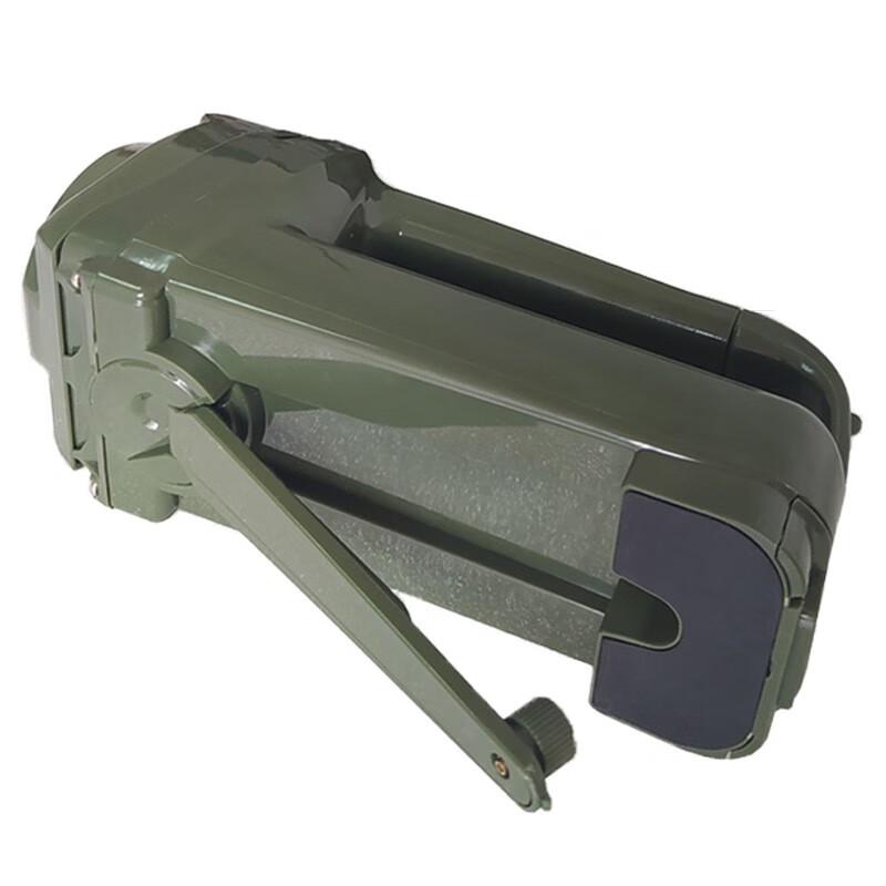 WURONG Magnetic Hand-Crank Searchlight Flashlight
