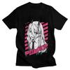 Summer Japanese Anime Chainsaw Man Graphic Print TShirt Men Women Fashion Casual Crew Neck Short Sleeve Plus Size Unisex T Shirt