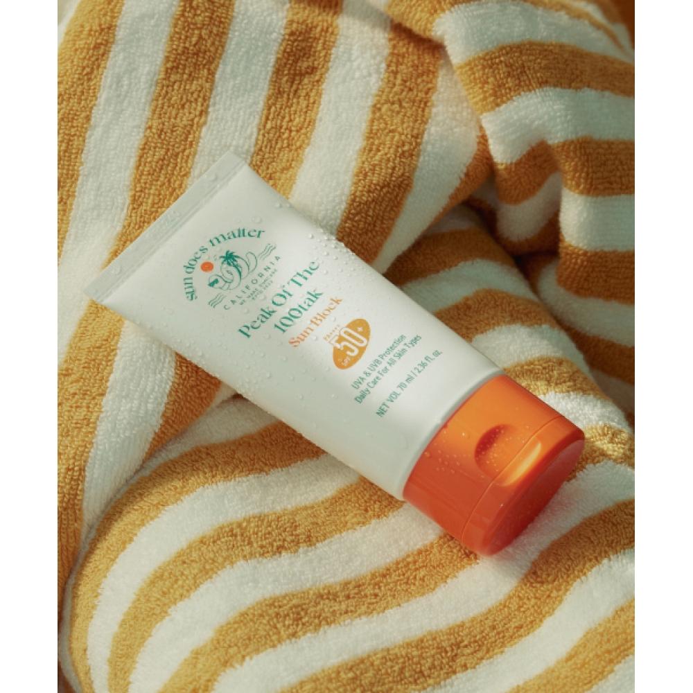 

Sundoesmatter Peak Of The 100tak Sunblock 70ml FREE