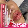 Monochrome Lip Plumping Fruit Lip Oil Hydrating and Hydrating Clear Lip Gloss Lip Care Lip Plumping Anklet Lip Oil
