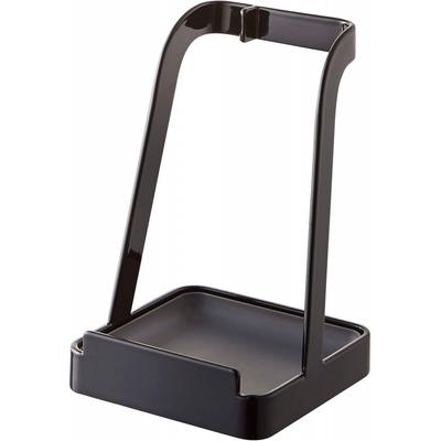 Yamazaki Ladle   Pot Lid Stand Black Approx W10 D10 H15cm Model 2249