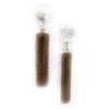 Dolce Vita [K2631] - Taupe Silver 'Taya' Designer Earrings