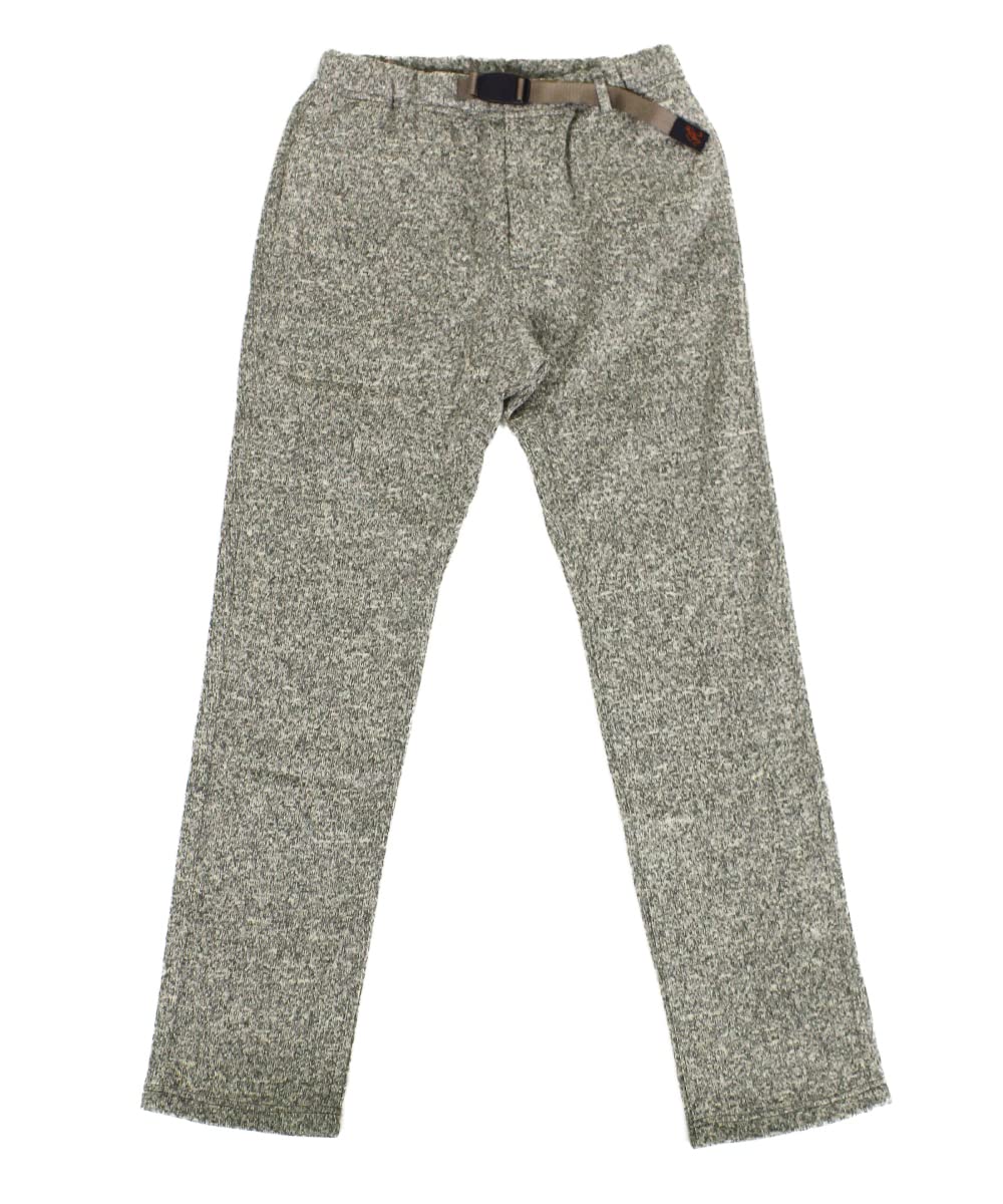 

GRAMICCI Bonded Knit Fleece New Narrow Cropped Pants G2FM-P017 (L, Oatmeal)