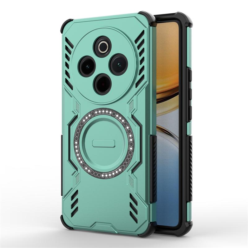 For Vivo iQOO Z10 Case For Vivo iQOO Z10 Funda Anti-knock Magnetic Adsorption Wireless Charge Back Cover For Vivo iQOO Z10 Case