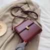 Womens Mini Square Bag Casual Messenger Bag Trend Crossbody Bag PU Shoulder Bag